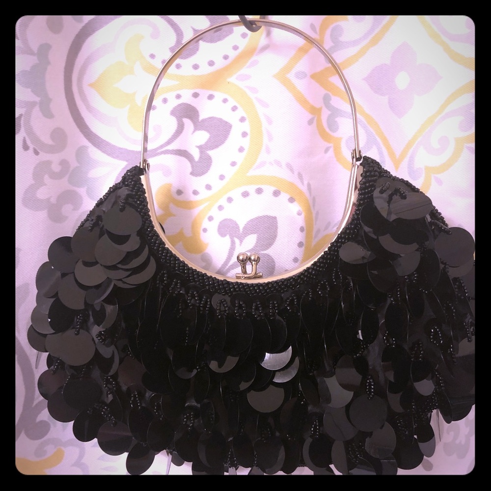 New York & Company Black Evening Bag